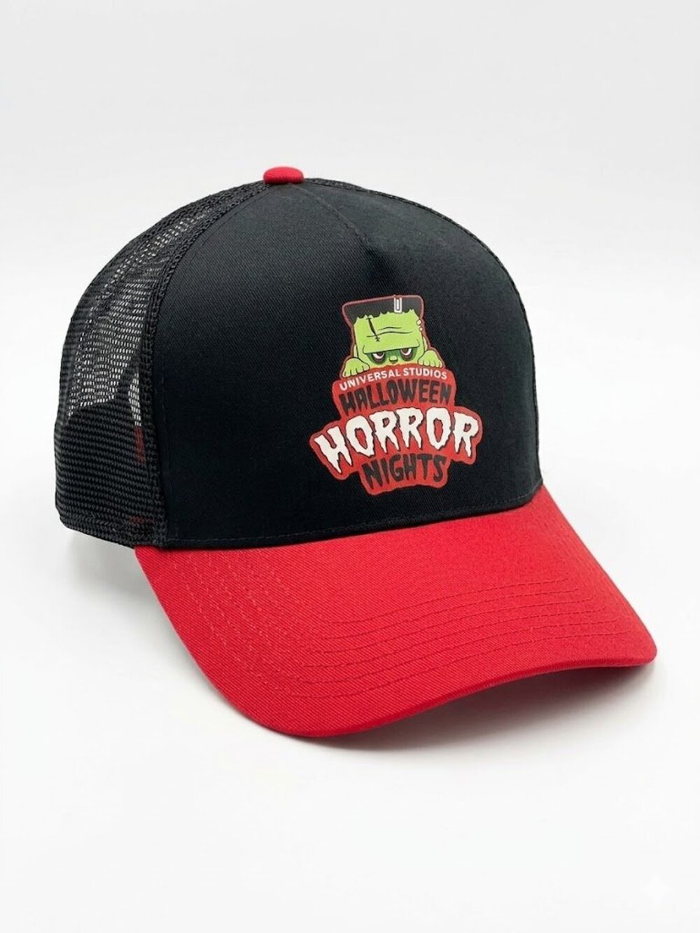 Official Universal Studios Halloween Horror Nights Frankenstein Trucker Hat Cap